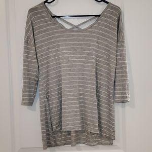 Three Quarter Length Sleeve Tappered Blouse